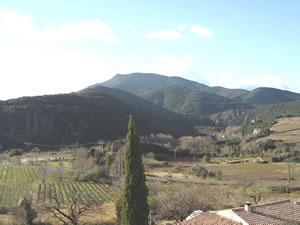 Views across the countryside